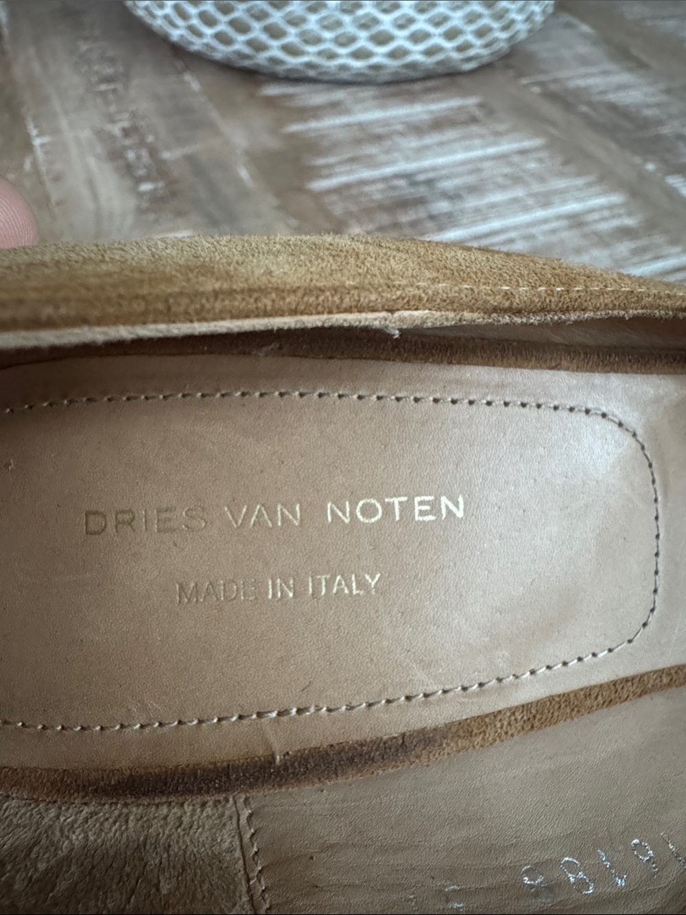 Dries Van Noten Suede Block Pumps Size 37 - Picture 8 of 10